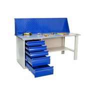 Верстак однотумбовый WD-5 с экраном L=160