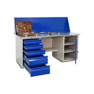 Верстак двухтумбовый WD-1+WD-5 с экраном L=160