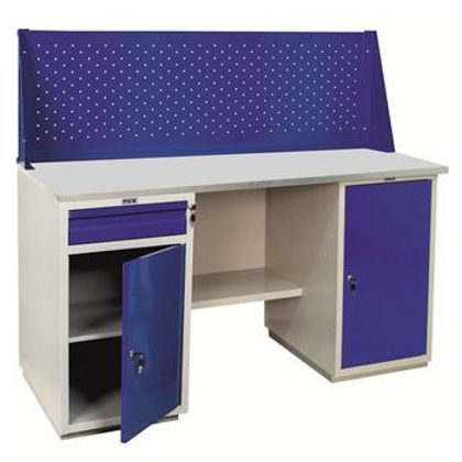 Верстак двухтумбовый WD-1+WD-2 с экраном L=180