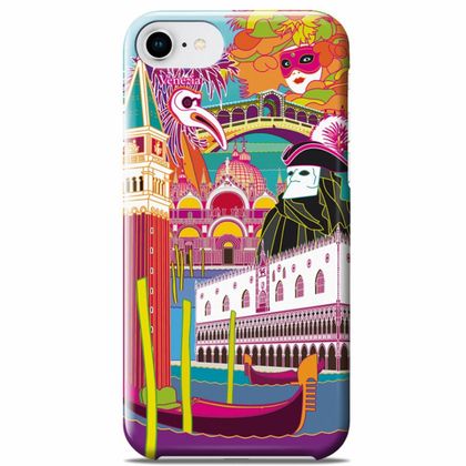 Чехол д/iPhone 6S/7/8 "New Paris" пласт., разноцветный