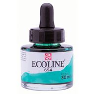краски жидкая акварель "ECOLINE" 654 зеленая сосна 30 мл.