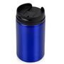 Кружка термическая метал./пласт., 250 мл. "Jar" упак., синий/черный