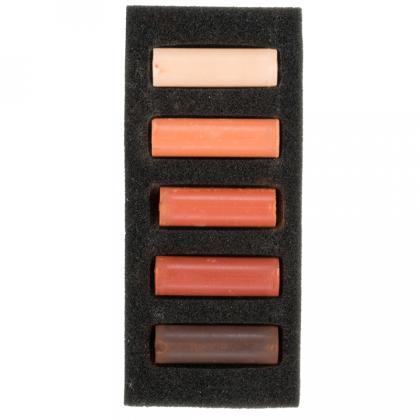 Пастель мягкая "Rembrandt Half Pastel" набор, 5 цв., насыщенные серые