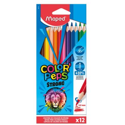 Цв. карандаши 12 шт. "Color Peps Strong" 