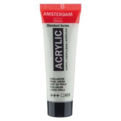 Краски акриловые "Amsterdam" 822 жемчужный зеленый, 20 мл., туба