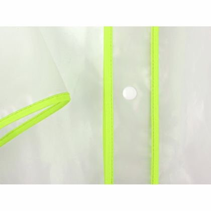 Дождевик "Providence" XS-S  в чехле, прозрачный/зеленый