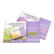 Блок-склейка бумаги для акварели "Artistico Extra White" 100% хлопок, торшон, 23*30,5 см, 300 г/м2, 20 л.