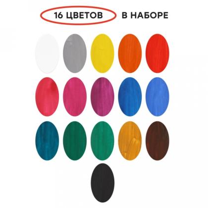 Гуашь "Мультики", 6 цв., 20 мл.
