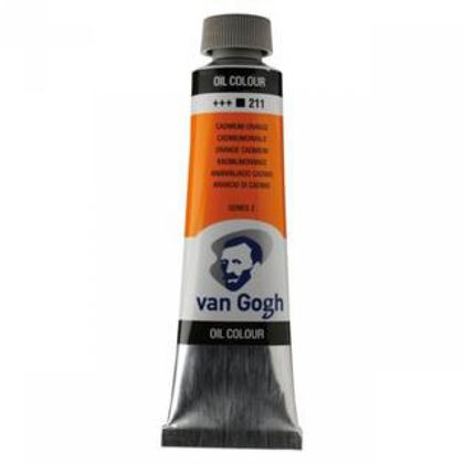 Краски масляные "Van Gogh" 211 кадмий оранжевый, 40 мл., туба