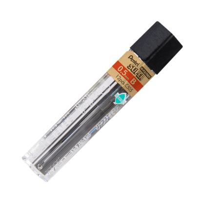 Грифель 0,5 мм B "Pentel Super" 12 шт., в тубе