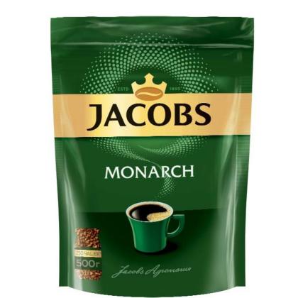 Кофе "Jacobs Monarch" растворим. сублим., 130 гр., пак.