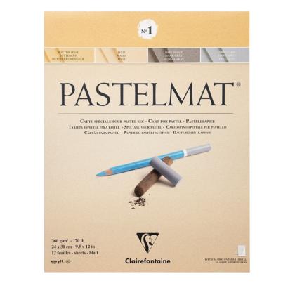 Блок бумаги для пастели "Pastelmat"  4 оттенка, 24x30см, 360 г, 12л. №1