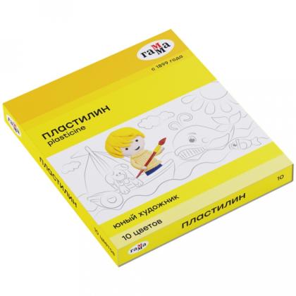 Пластилин для детской лепки 8 цв. "Юный художник"