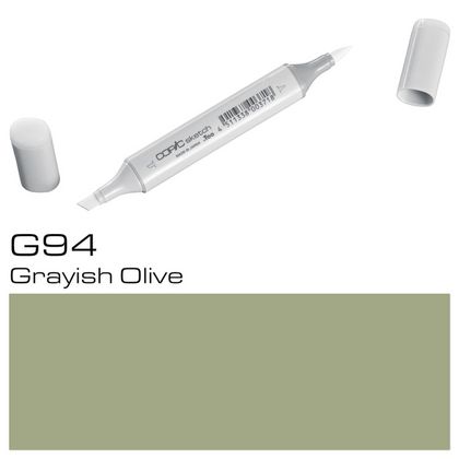 Маркер перм., худ. "Copic Sketch" G-94, серовато-оливковый
