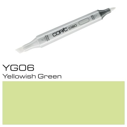 Маркер перм., худ. "Copic ciao" YG-06, желтовато-зеленый