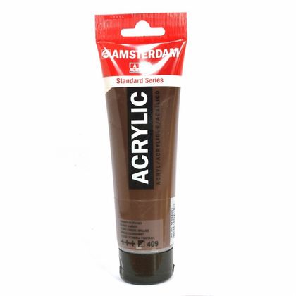 Краски акриловые "Amsterdam" 409 умбра жженая, 20 мл., туба