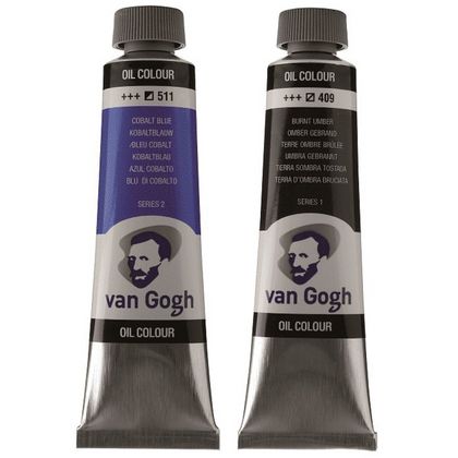 Краски масляные "Van Gogh" 339 оксид красный светлый, 40 мл., туба