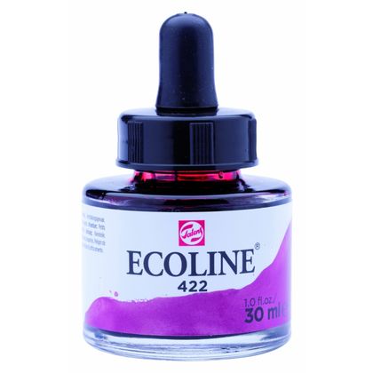 краски жидкая акварель "ECOLINE" 422 красно-коричневый 30 мл.