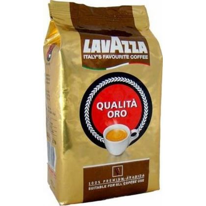 Кофе "Lavazza" в зерне, 500 гр., пач., Qualita Oro