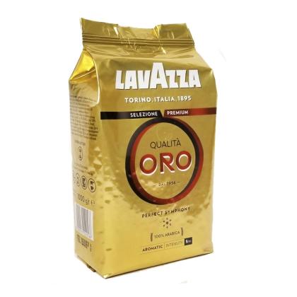 Кофе "Lavazza" в зерне, 500 гр., пач., Qualita Oro