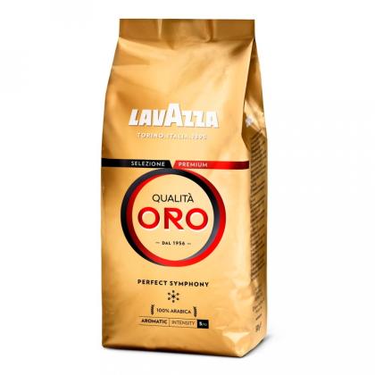 Кофе "Lavazza" в зерне, 500 гр., пач., Qualita Oro