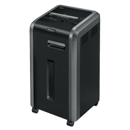 уничтожитель Fellowes® Powershred® 325I  DIN P-2, 5,8мм, 24-26 лст., 83 лтр., 100% Jam Proof™, SafeSense™,