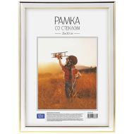 Фоторамка 21*30 см, 20 мм "OfficeSpace №2" пласт., со стеклом, белый