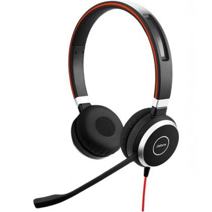 Наушники с микрофоном "Jabra EVOLVE 40 UC Stereo" черный