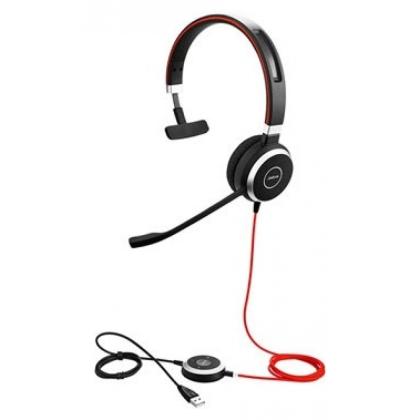Наушники с микрофоном "Jabra EVOLVE 40 UC Stereo" черный