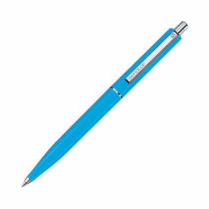Ручка шарик/автомат "Point Polished" X20 1,0 мм, пласт./метал., глянц., синий, стерж. синий