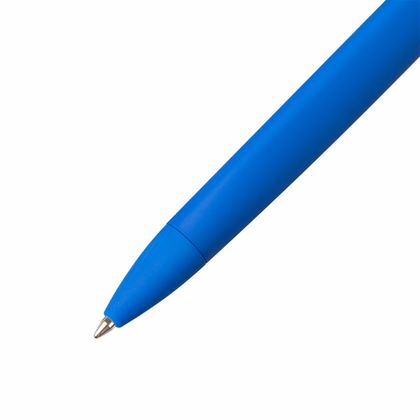 Ручка шарик/автомат "Trinity K Transparent Gum" 1,0 мм, пласт., софт., красный, стерж. синий