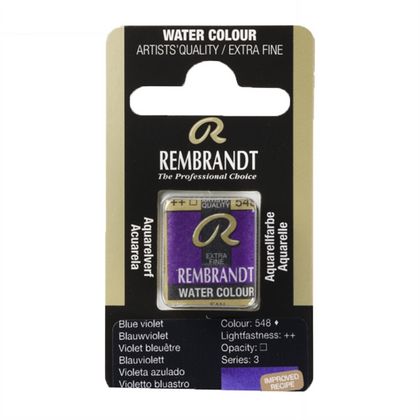 Краски акварельные "Rembrandt" 548 сине-фиолетовый, кювета