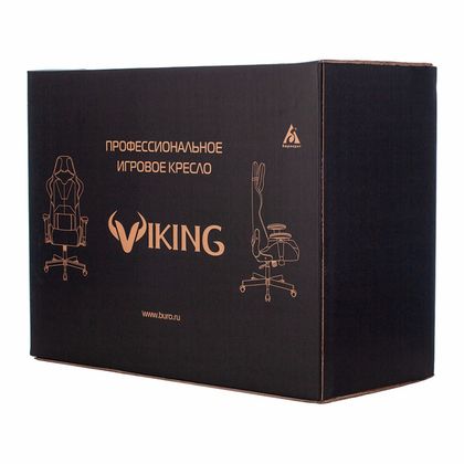 Кресло игровое Бюрократ VIKING KNIGHT LT28 FABRIC серо-голубой крестовина металл