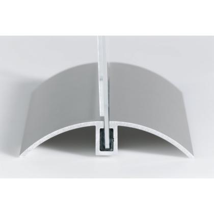 Стойка информац., настольн., А4, вертик. "Durable" прозрачный/серебристый