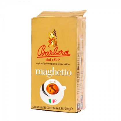 Кофе "BARBERA" мол., 250 гр., пач., MAGHETTO