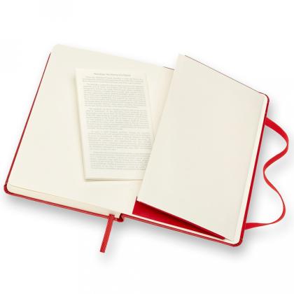Блокнот А6 90*140 мм, 96 л., тонир., лин. "Classic Pocket" тверд. обл. полипропилен., на резинке, черный