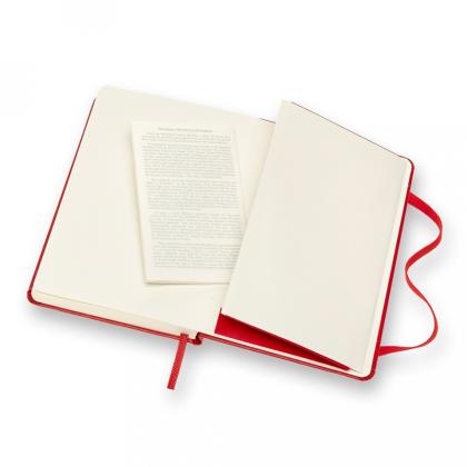 Блокнот А6 90*140 мм, 96 л., тонир., лин. "Classic Pocket" тверд. обл. полипропилен., на резинке, черный