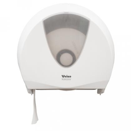 Диспенсер  VEIRO Professional JUMBO для туалетной бумаги в больших и средних рулонах, белый