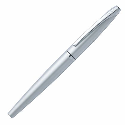 Ручка перьевая M "ATX Sandblasted Dark Blue Fountain Pen" метал., подарочн. упак., т.-синий, патрон черный 1 шт.