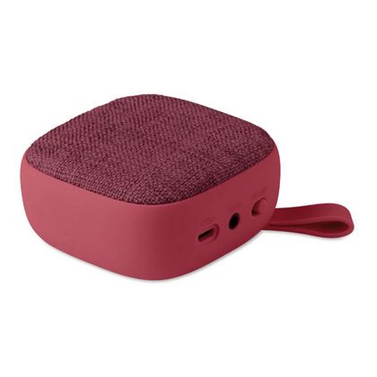 Колонка 1.0 "Rock" пласт. софт-тач/текстиль, Bluetooth, AUX, бургунд