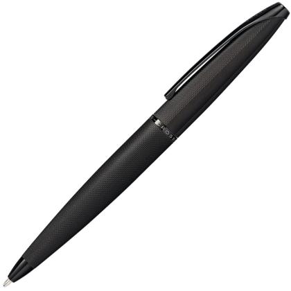 Ручка шарик/автомат "ATX Brushed Black" 0,7 мм, метал., подарочн. упак., черный, стерж. черный