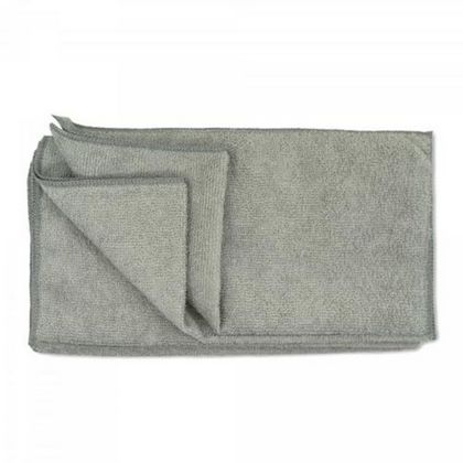 Салфетка из микроволокна Grass, 220г/м2, 35*40см, серый, 10шт/уп.