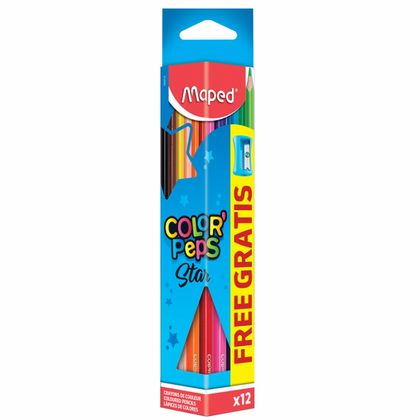 Цв. карандаши 18 шт. "Color Peps"