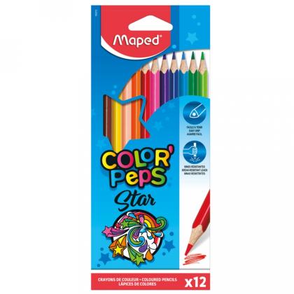 Цв. карандаши 18 шт. "Color Peps"