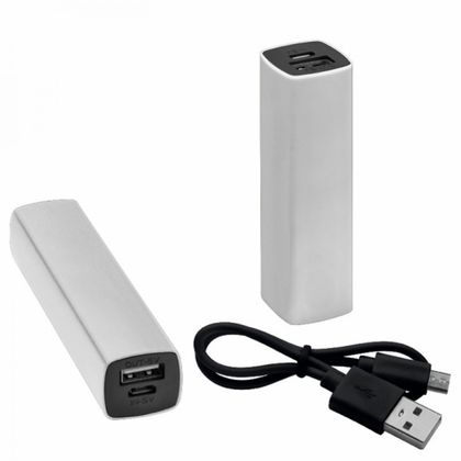 Зарядное устройство (аккумулятор) Power Bank "Sacramento" 2200, белый