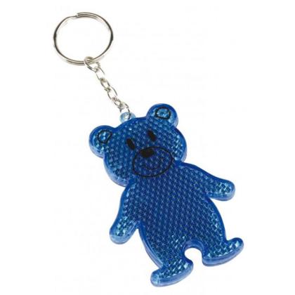 Брелок-катафот "Teddy" пласт., синий