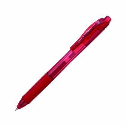 Ручка роллер "EnerGel-X" 0,5 мм, пласт., прозр., черный, стерж. черный
