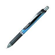 Ручка роллер "EnerGel BLN75" 0,5 мм, метал., синий/черный, стерж. черный