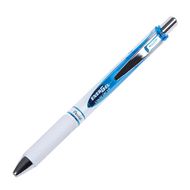 Ручка роллер "EnerGel BLN75W" 0,5 мм, пласт./метал., белый/синий, стерж. синий
