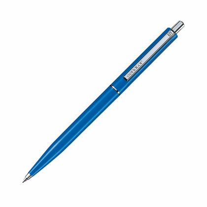 Ручка шарик/автомат "Point Polished" X20 1,0 мм, пласт./метал., глянц., голубой, стерж. синий